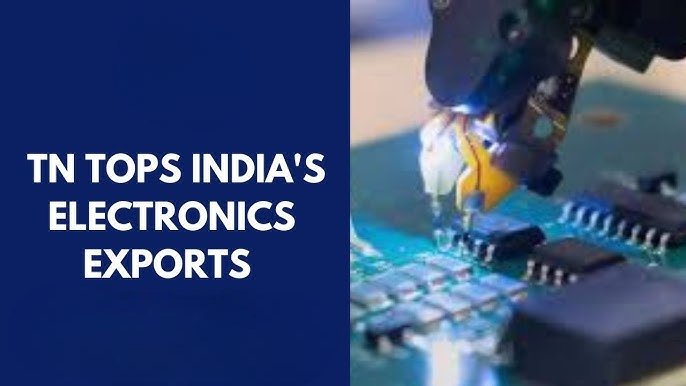 Tamil Nadu Tops India’s Electronic Goods Exports for Second Consecutive Year