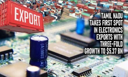 Tamil Nadu Targets $12 Billion in Electronics Exports This Fiscal Year