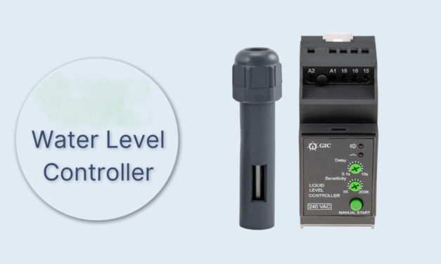 What are the benefits of using electronic liquid level controllers over traditional mechanical float switches?