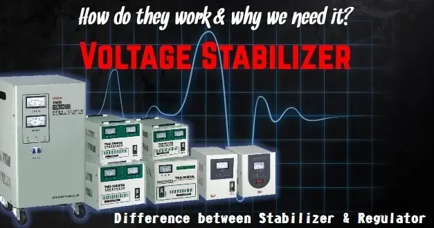 How do voltage stabilizers improve the efficiency of electrical systems?