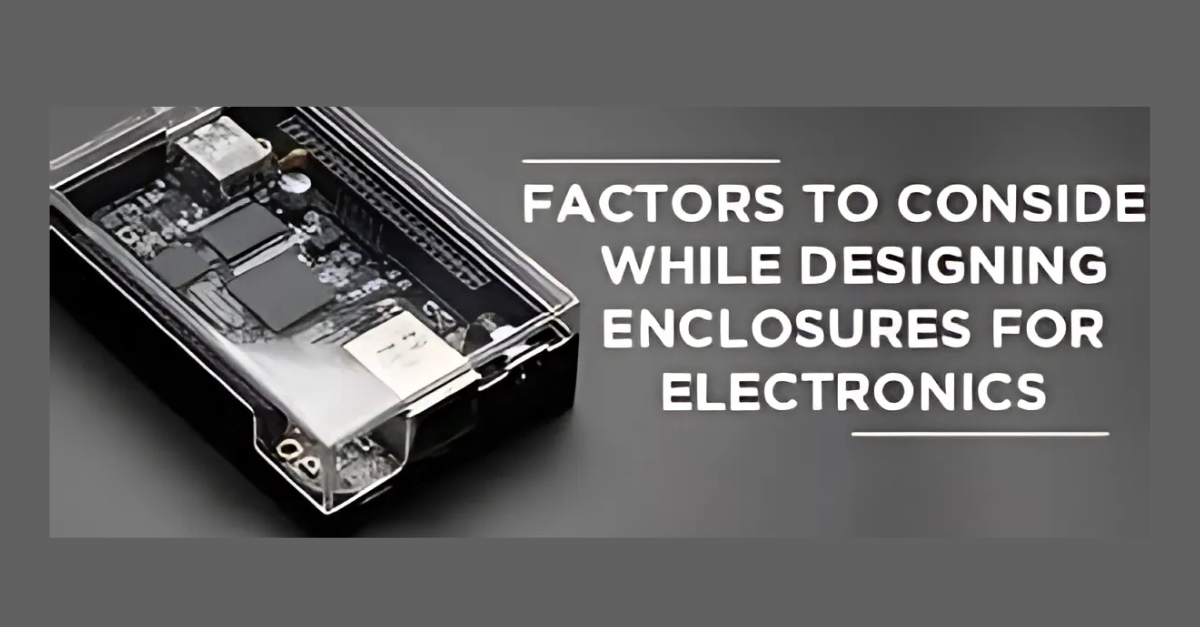 How do electronic enclosures ensure protection against environmental factors?