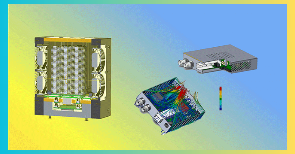 How are electronic enclosures used to ensure thermal management in electronic systems?