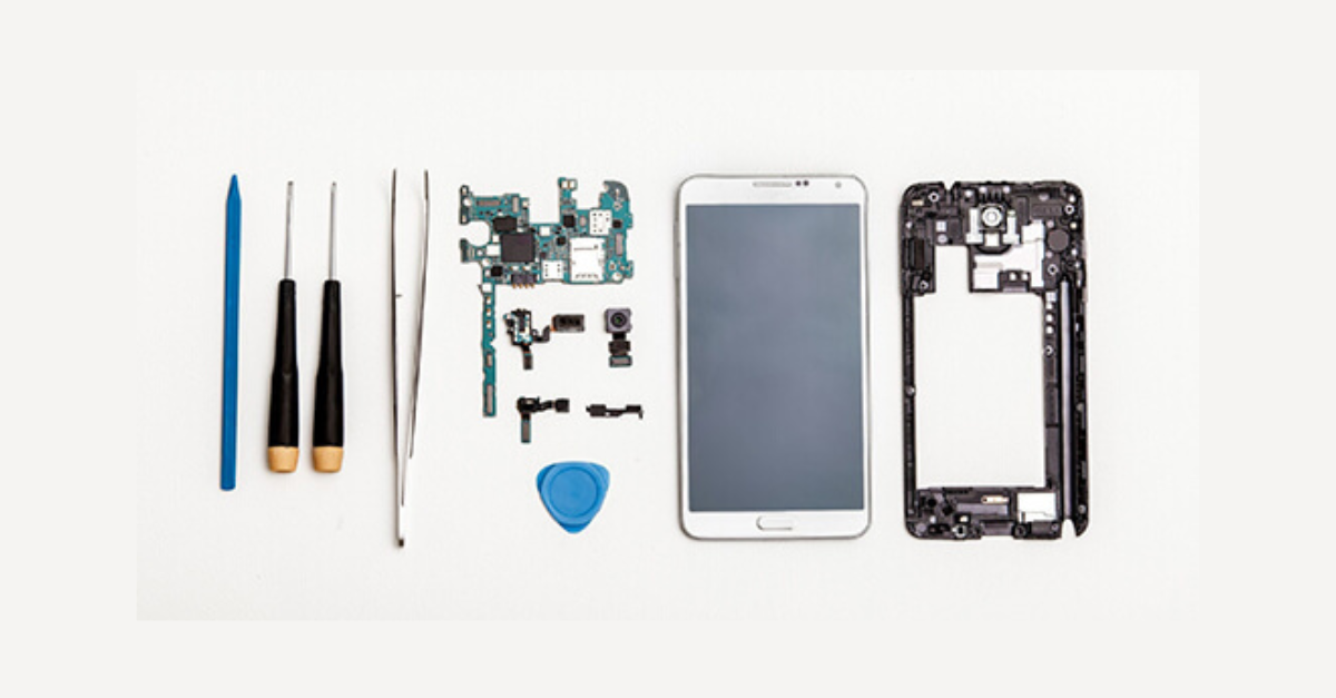 How do manufacturers ensure the quality and reliability of mobile phone components?