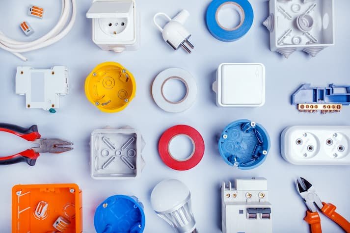 What are electrical goods, and how do they differ from other types of electrical equipment?