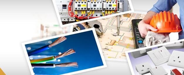 What types of electrical supplies are commonly used in households and businesses?