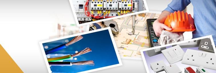 What types of electrical supplies are commonly used in households and businesses?