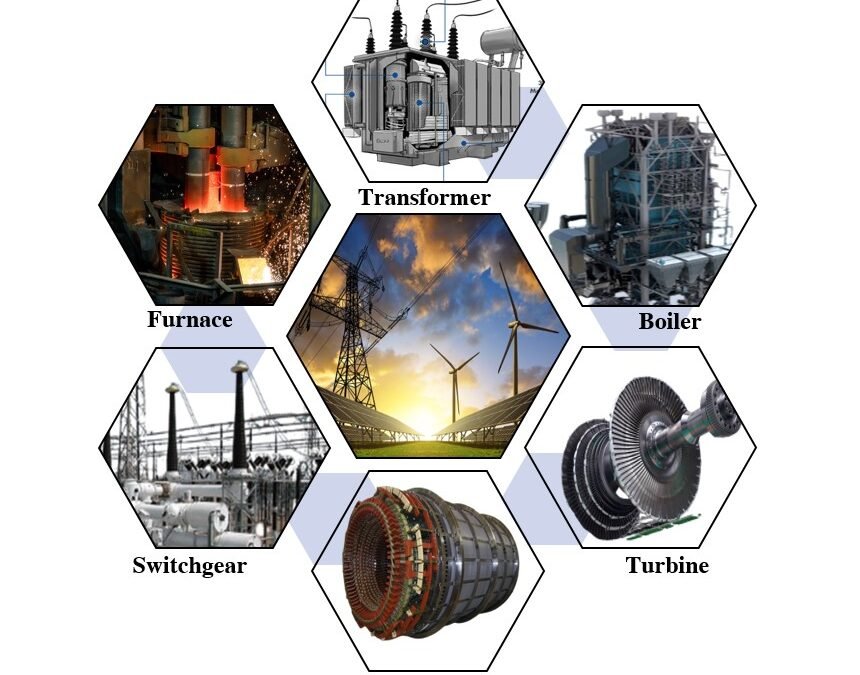 What are the key applications of electrical equipment in various industries?