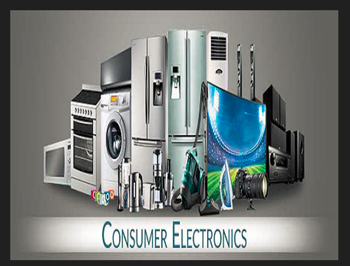 What defines consumer electronics within the electronics industry?