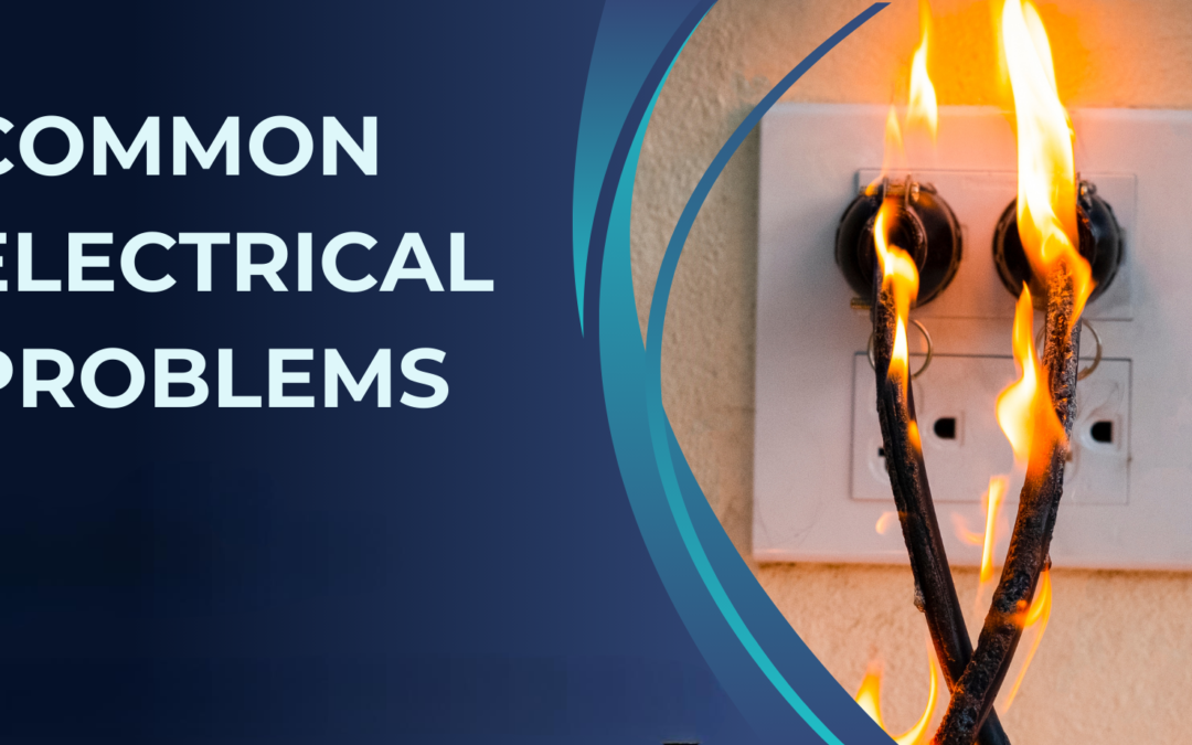 What are the common problems encountered with electrical wires and cables, and how can they be prevented?