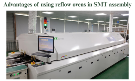 What are the advantages of using reflow ovens in SMT assembly?