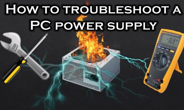 How do you troubleshoot issues with power supplies?