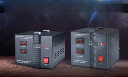 What factors should be considered when selecting a voltage stabilizer for sensitive electronic equipment?